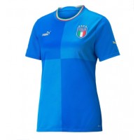 Koszulka piłkarska Włochy Strój Domowy dla kobiety 2022 tanio Krótki Rękaw